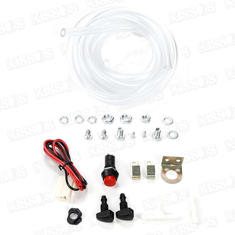 Washer Tank Kit Bottle 12V Cleaning Radiator Intercooler Box Type