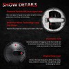 7 inch led Headlight Round Compatible with J-EEP R4, Waterproof