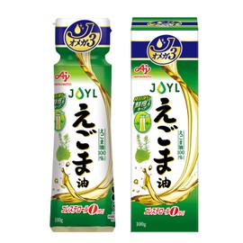 JOYL Sesame Oil Freshness Keeping Bottle (100% Cholsterol 0, Omega 3), Ajinomoto J-Oil Mills Pet 3.5 oz (100 g) x 2 Bottles