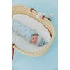 Copper Pearl Baby Beanie Hat Top Knot Stretchy Soft S'Mores