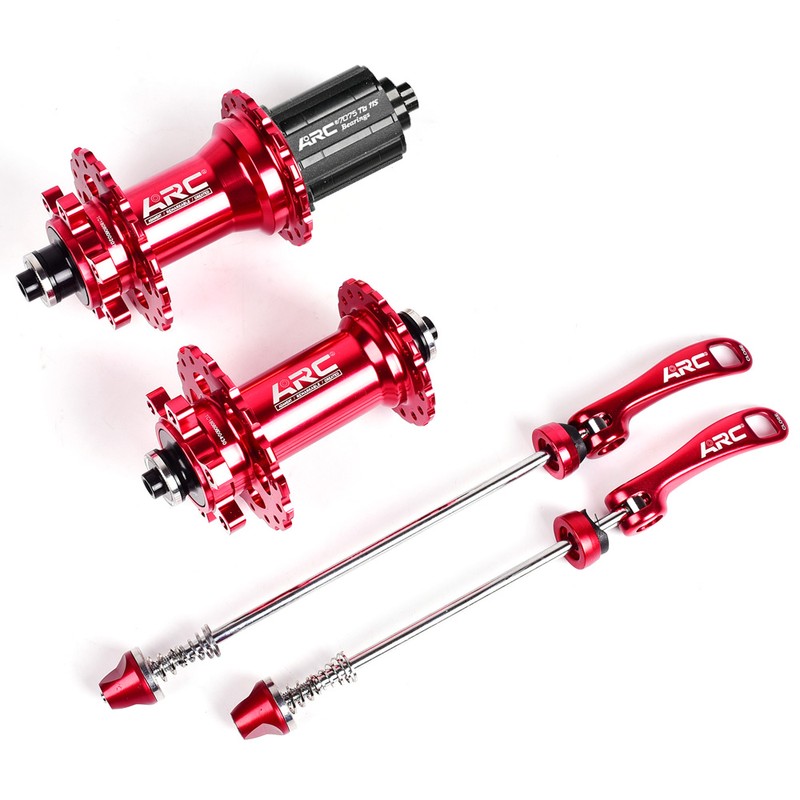 1 Pair MTB Bike Hub Front Rear HG 8-11 Speed