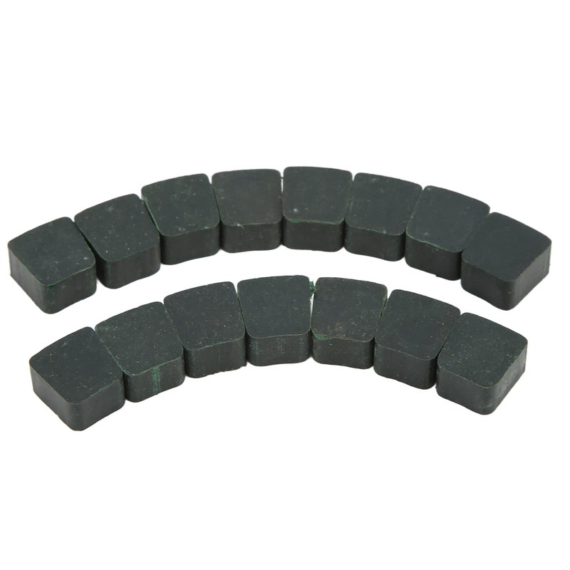 15pcs Motorized Pads, ABS Square Shape Green Engine Pads Replacement