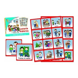 Hacer y Aprender Lotería De Valores Educativa, Didáctico, Civismo