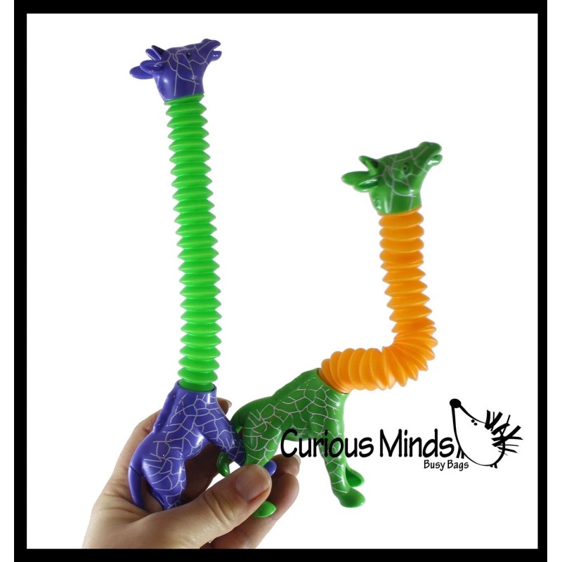 Not Specified Set of 4 Cute Giraffe Neck Pull and