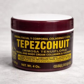 Crema Facial Y Corporal De Tepezcohuite 120 G                                                                                                         