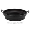 2 PCS Fryer Silicone Baskets with Handle 7.5inch Round Silicone