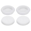 sourcing map 24Pcs Rubber Grommets 5/8" (16mm) Drill Hole, 2/4"