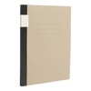 Itoya Notebook A6 Horizontal Rule, Beige