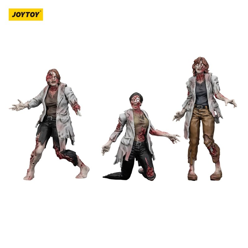 JOYTOY Dark Source Zombie Figure Scientists (Female) 1/25 Action Figure