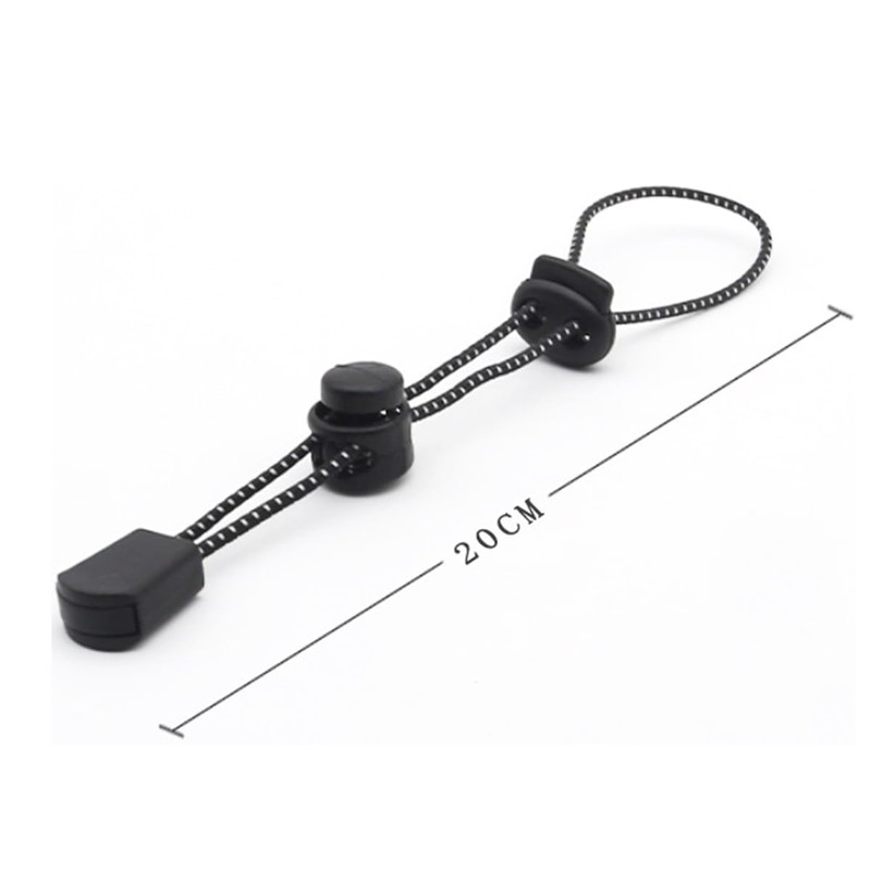 Ieron 10pcs Backpack Elastic Cord Fixed Buckle Backpack Cane Holder
