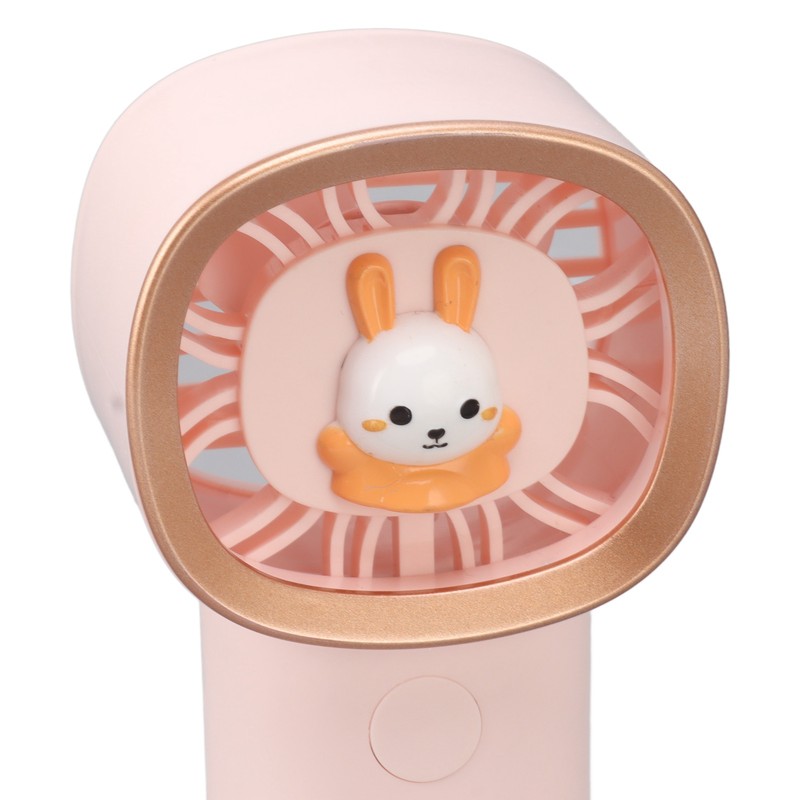 Hand Fan 3 Gear Adjustable USB Charging Cute Mini Handheld