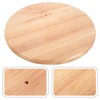 Round Wooden Stool Seat Cover Replacement for Bar and Dining