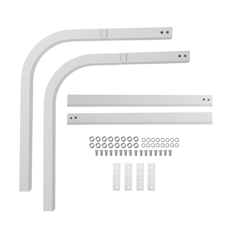 HECASA 2PCS Aluminum Boat Trailer Guide On Poles 1-1/2" Square