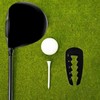 YEZIDE Golf Tee Height Tool, Precision Adjustable Golf Tee Height