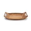 Ironwood Gourmet Norwegian Saddle Serving Tray, 9 x 18 x