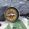 ARFUKA 2pcs Portable Compass Mini Orienteering Compass Pocket Hiking Compasses