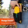 Yardmaris Felling Wedge Belt Pouch, Adjustable for Various Belts, Tree