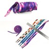Boethesi 1 Pair shoelace for Sneakers,Starry Sky Tie Dye Multi
