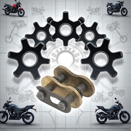 Gold O-Ring Chain Master Link, 530 530H for Honda Yamaha Suzuki Kawasaki Motorcycles