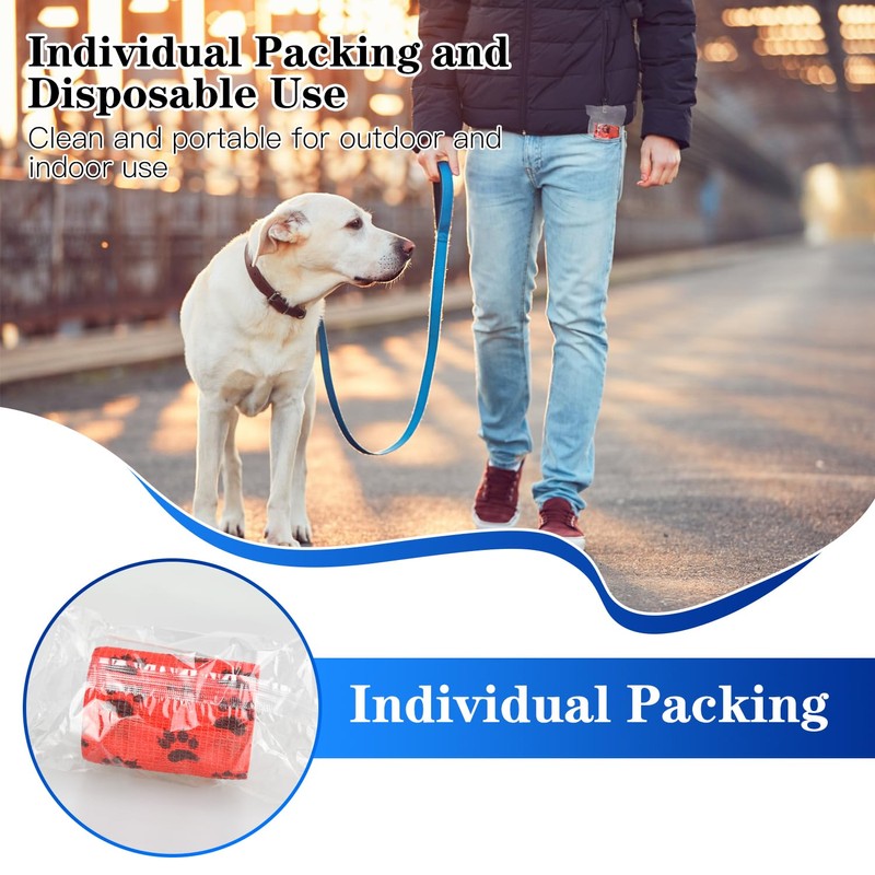 FGBNM Vet Wraps, 1"/2"/3" Self Adhesive Bandage Wraps, Non-Woven Pet