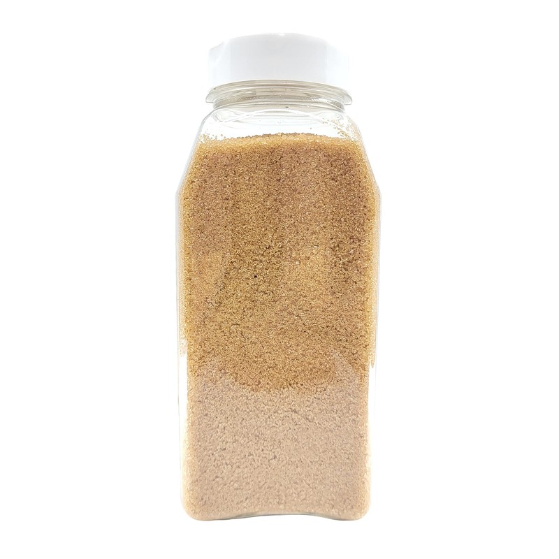 Demerara Cane Sugar 2lb Container by Dasher's Spice & Beans