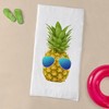 CafePress Cool Pineapple 30"x60" Absorbent, Soft Beach Towel