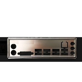 SONXIAVIVO I/O IO Shield Motherboard Backplate Chassis Blank Replacement for ASUS EX-B150M-V3/SI Motherboard Rear Baffle