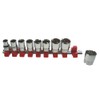 SK11 SHS309SP Socket Set, Insertion Angle: 0.4 inches (9.5 mm),