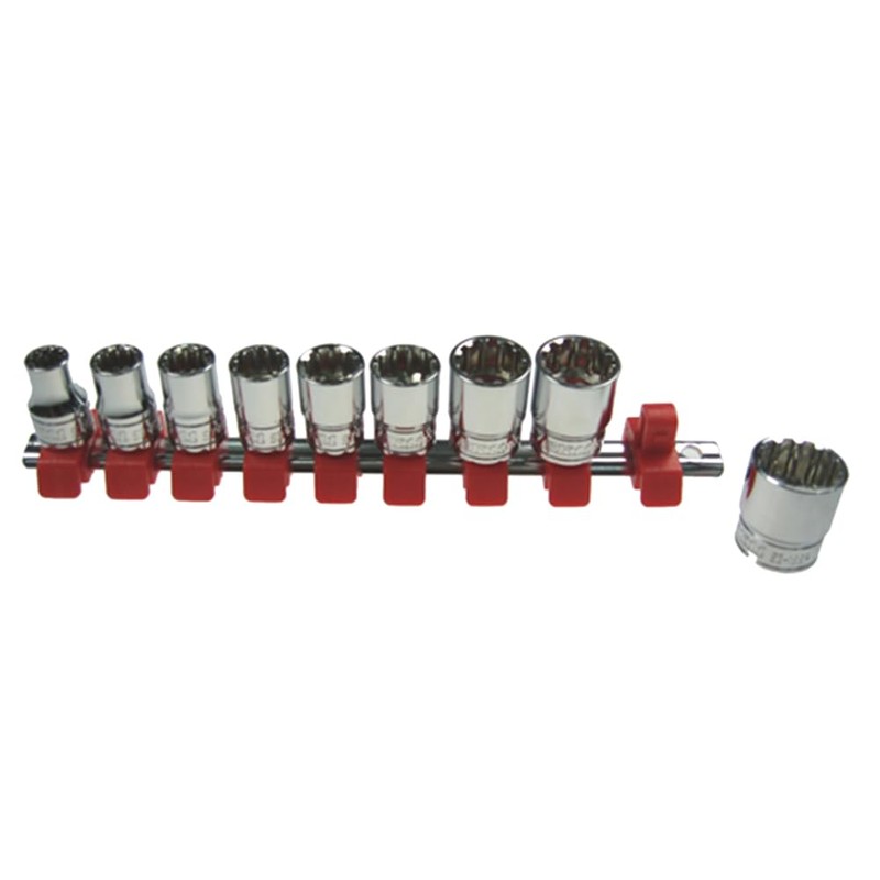 SK11 SHS309SP Socket Set, Insertion Angle: 0.4 inches (9.5 mm),