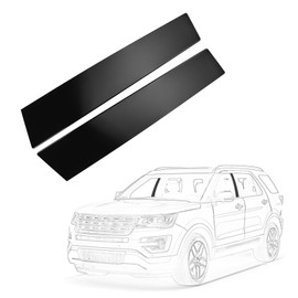 AIKEPT Windshield Trim Molding B Pillar 926-448 926-449 Compatible with 2011-2019 Ford Explorer 4 Door Utility Replaces BB5Z-7820555-BB BB5Z-7820554-AB BB5Z7820554AC, Left & Right Accessories
