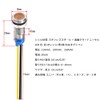 KILIGEN 10pcs 6mm 110V-220VAC LED Waterproof Indicator Light Pilot Light