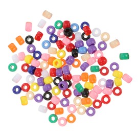 jojofuny 1000pcs DIY Spacer Beads Acrylic Barrel Beads for Crafting Necklaces and Bracelets for Jewelry Making Projects and Accessories