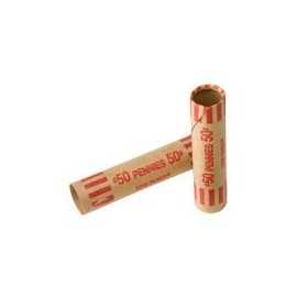 Coin Wrappers - 36 Count (Penny)