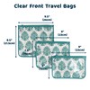 Tiny Twinkle Mess-proof Travel Bags, Airline Compliant, Zipper Closure, Clear