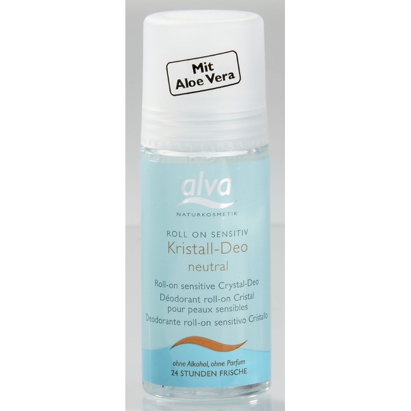Alva Crystal Deodorant Roll On Sensitive 50 ml