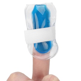 6cm Finger and Toe Gel Ice Pack, Compression Cold Pack for Injuries, Reusable Cold Wrap for People