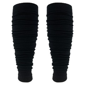 Pure Athlete Mangas de compresión para pantorrilla de fútbol – Calentadores de piernas de compresión para fútbol adulto y joven, Negro -, Adulto