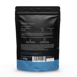 Creatine Powder 2023 - Creatine Monohydrate Powder - Ultra High Purity without Additives - Storage Bag - Vegan - Bottled in Germany - With Dosing Spoon