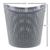 Gainhope 6 Pack 30 L Plastic Large Storage Basket, Laundry