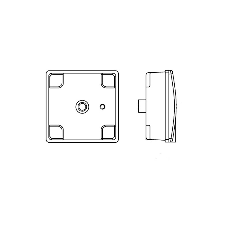 HELLA 2NE 357 029-141 Rear Fog Light - Valuefit -
