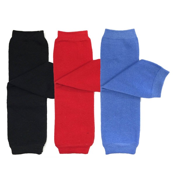 Bowbear Baby 3-Pair Leg Warmers Solids Color