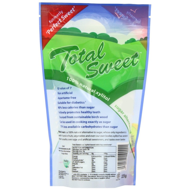 Total Sweet Xylitol Sweetener (225g) 10 Pack Bulk Savings