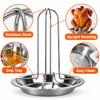 Chicken Roaster Rack for Grilling – Stainless Steel Roasting Stand