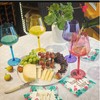 Lily's Home Acrylic Wine Glasses with Stems. Set of 4