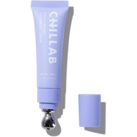 Chillab Contorno de Ojos con Color Iluminador SPF 20 PA++ con cafeína antiinflamatorio ácido hialurónico textura ligera apto para todo tipo de piel
