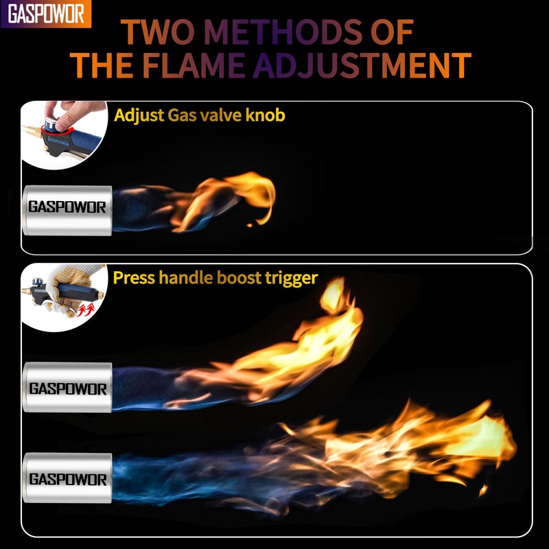 Heavy Duty Weed Torch,Propane Torch Weed Burner with 8.8 FT