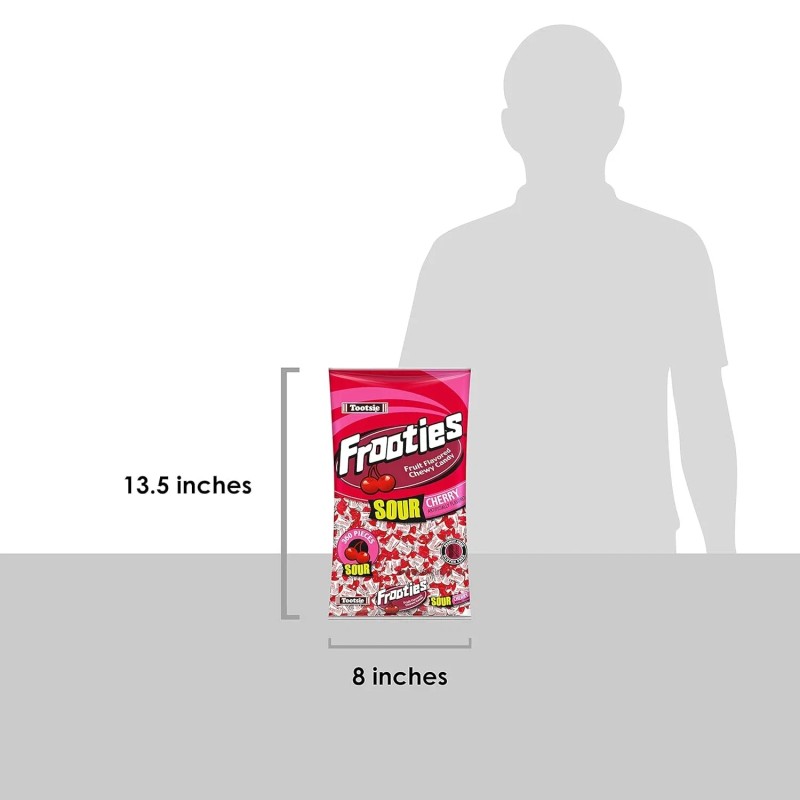 TOOTSIE ROLL INDUSTRIES Frooties Sour Cherry - Tootsie Roll Chewy