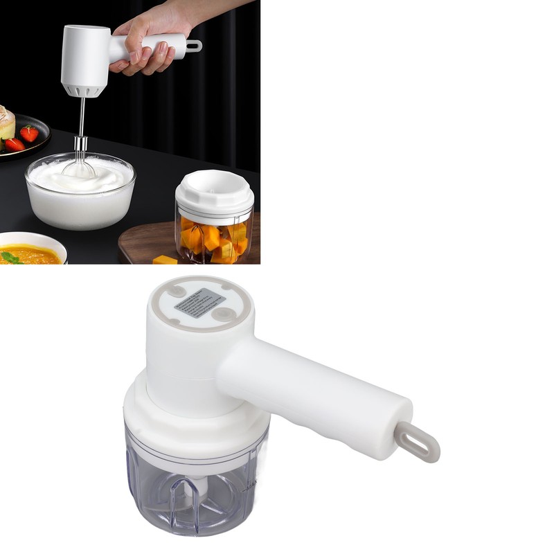 Cordless Portable Electric Garlic Chopper Electric Hand Mixer Multifunctional Meat