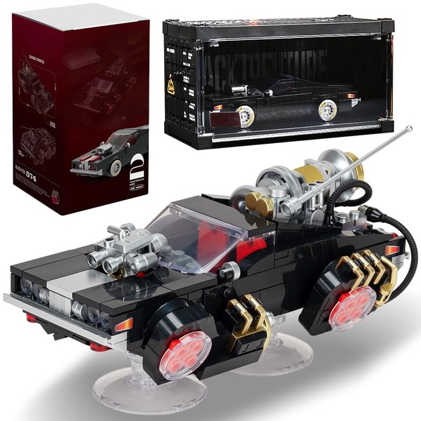 DUANT Sports Car Building Blocks Kit, 574 Pieces Clamping Blocks