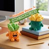 FunisFun Succulent Plant Plush - Happy Grow Pots Artificial Succulent